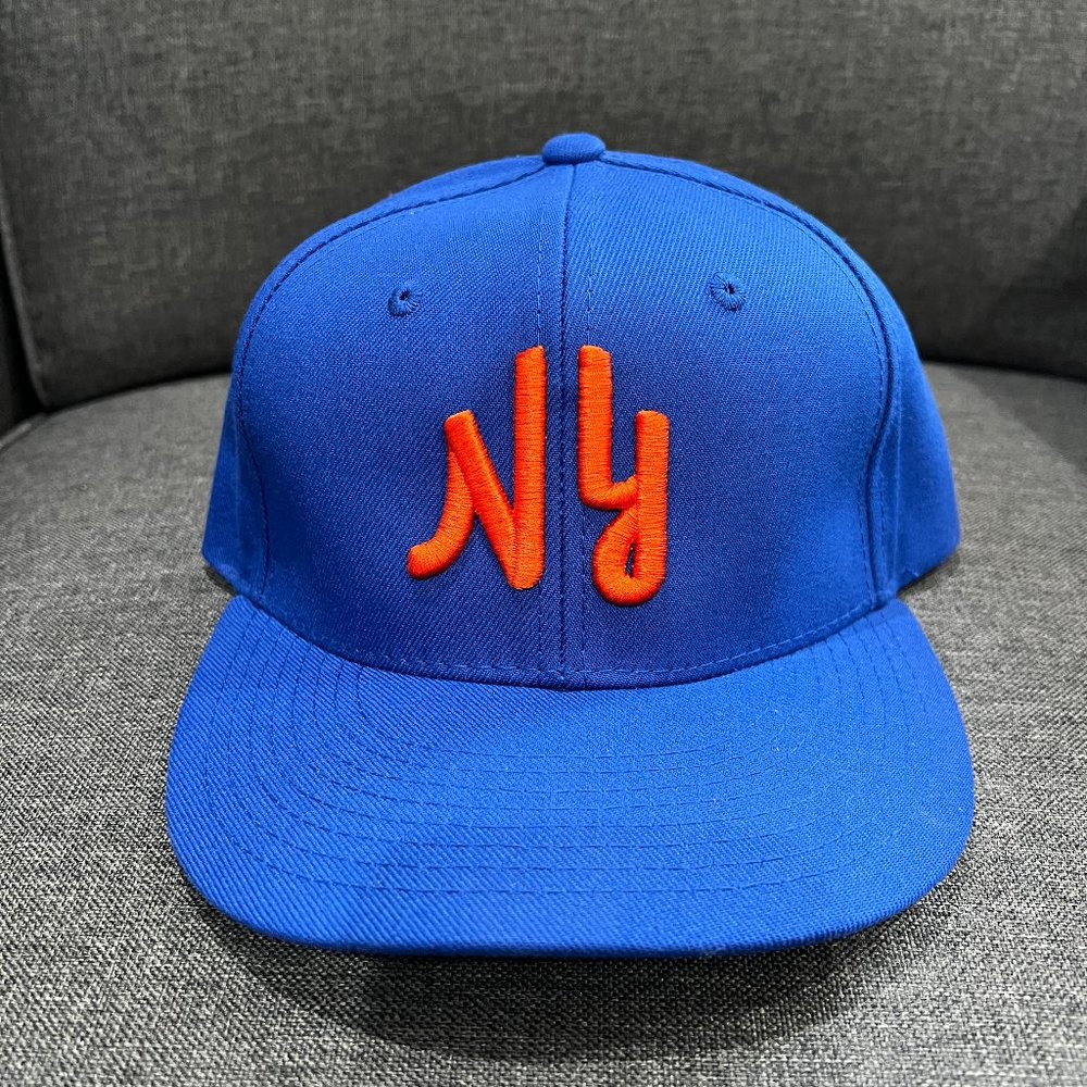 New York Mets Hat -Style: THE Garden. Made by: RESID3NCY
